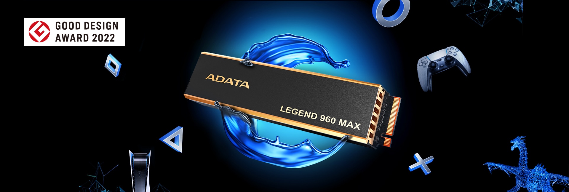 Solid-State Drive (SSD) ADATA Legend 960 Max, 1TB, PCI Express 4.0